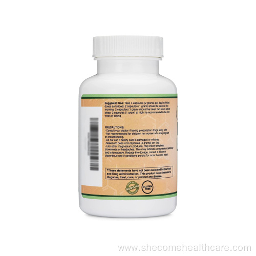 Magnesium L Threonate Capsules for Sleep Cognitive Function